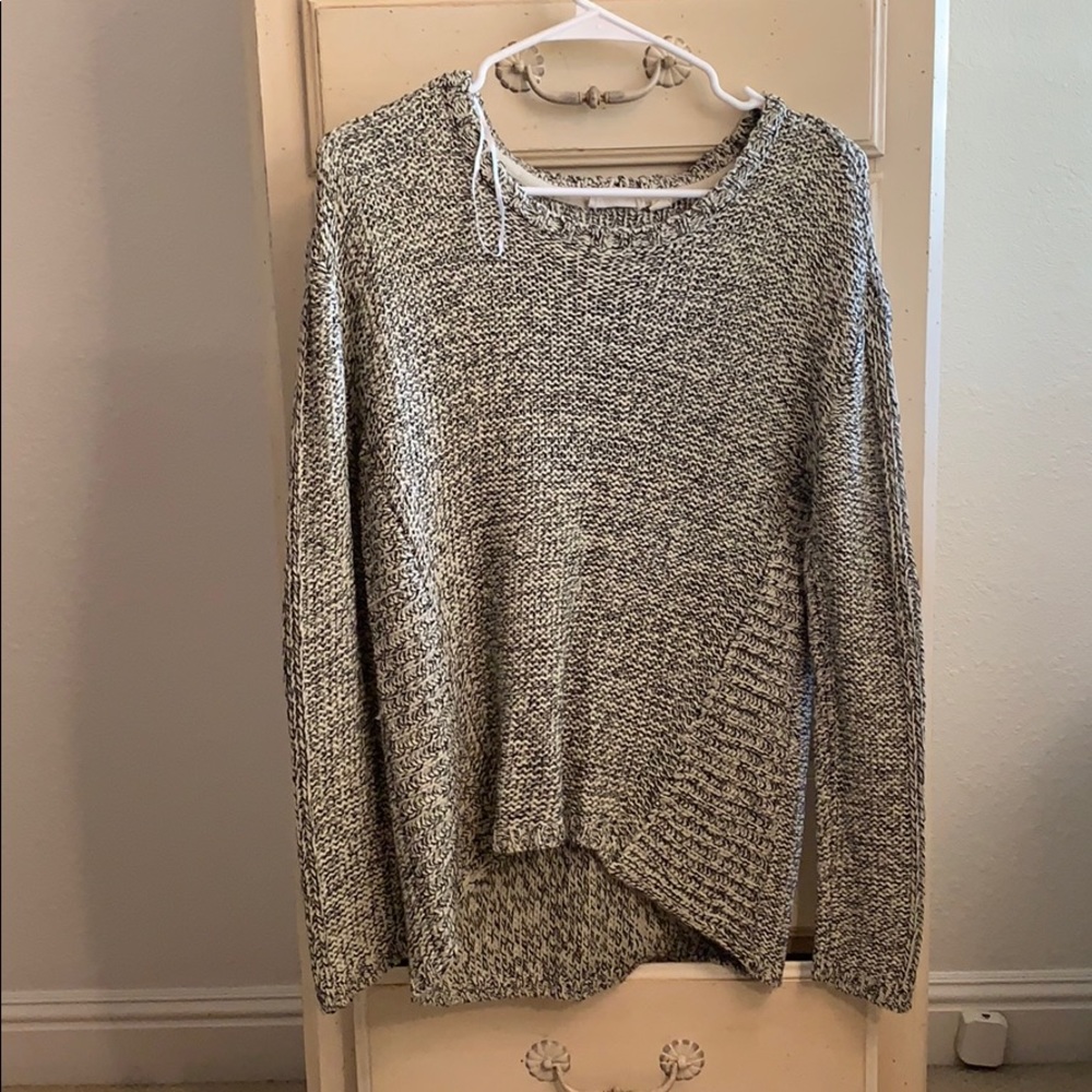 Sweater with elbow patches
